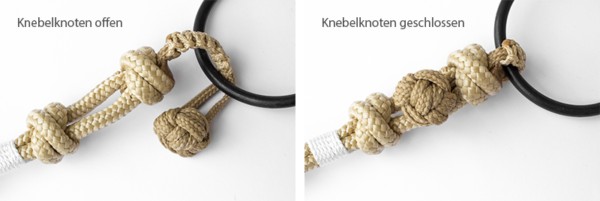 Knebelknoten „Fixis“ Knebelknoten „Fixis“