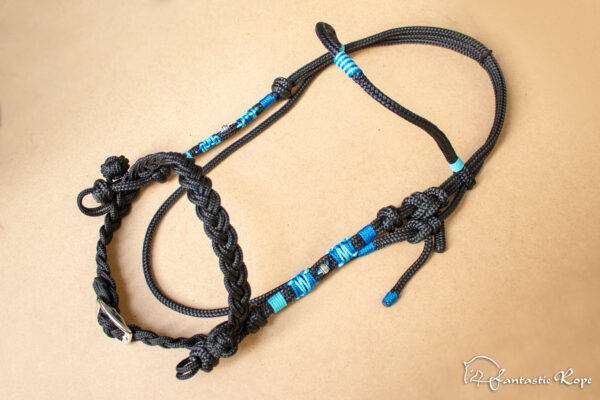 Zaum „Fantastic Rope“ mit Nasenriemen Zaum „Fantastic Rope“ mit Nasenriemen